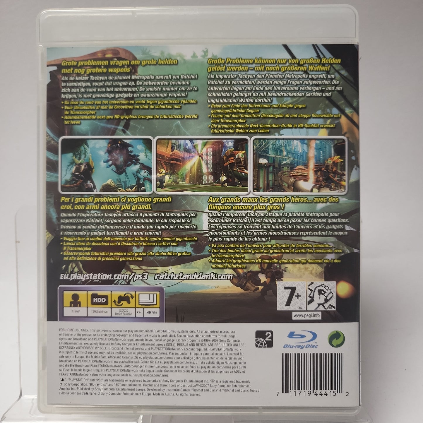 Ratchet & Clank Tools of Destruction Playstation 3