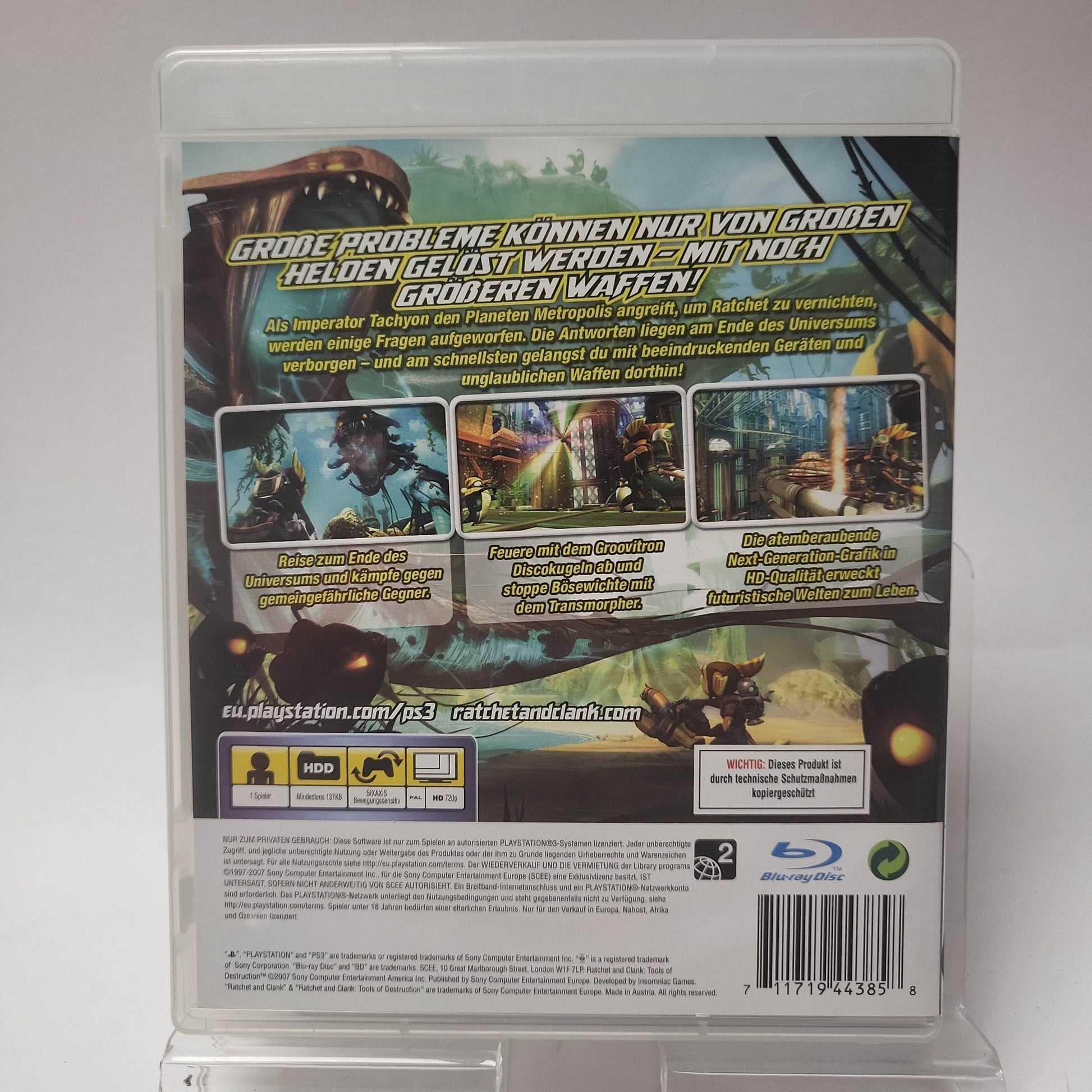 Ratchet & Clank Tools of Destruction Playstation 3 - Feniks Gameshop