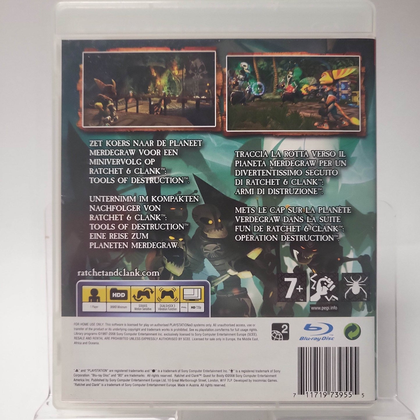 Ratchet & Clank Quest for Booty (No Book) PlayStation 3 - Feniks Gameshop