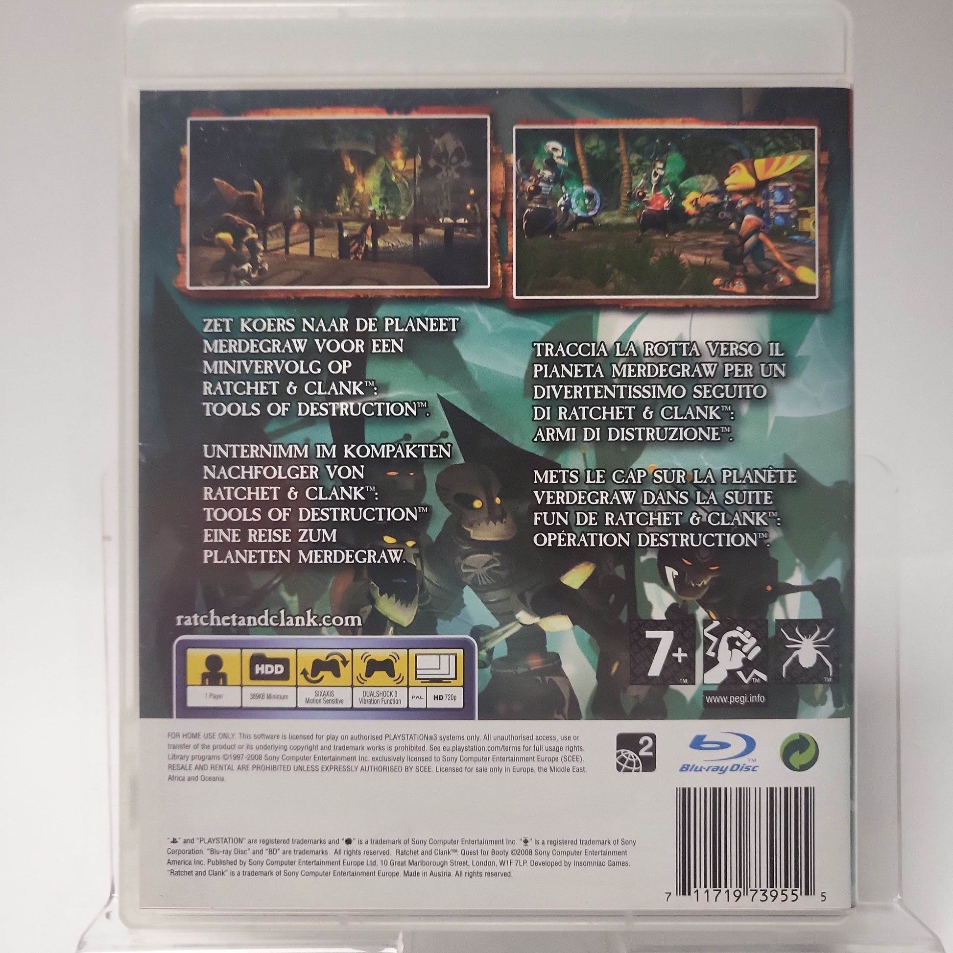 Ratchet & Clank Quest for Booty (No Book) PlayStation 3 - Feniks Gameshop