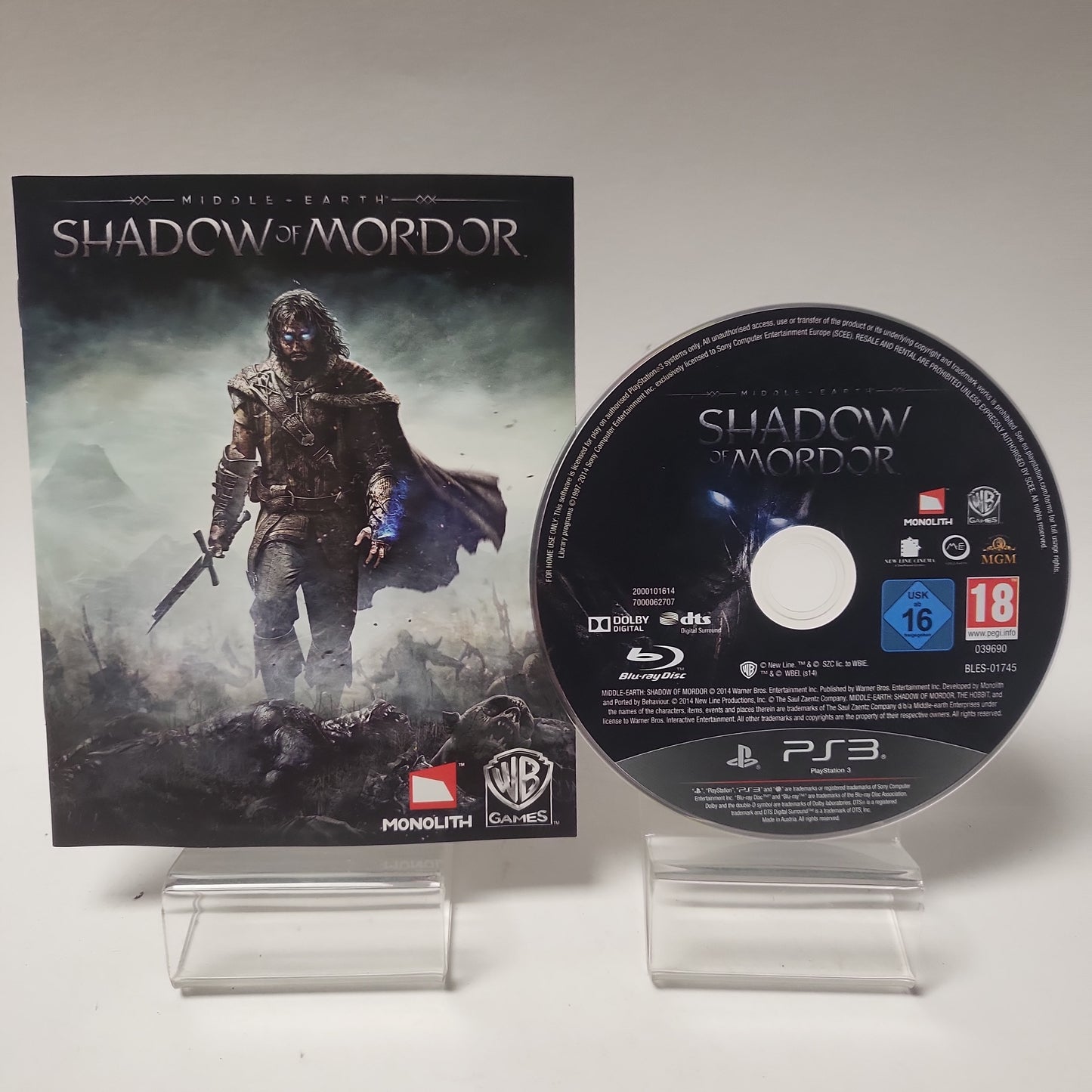 Shadow of Mordor Middle-Earth Playstation 3