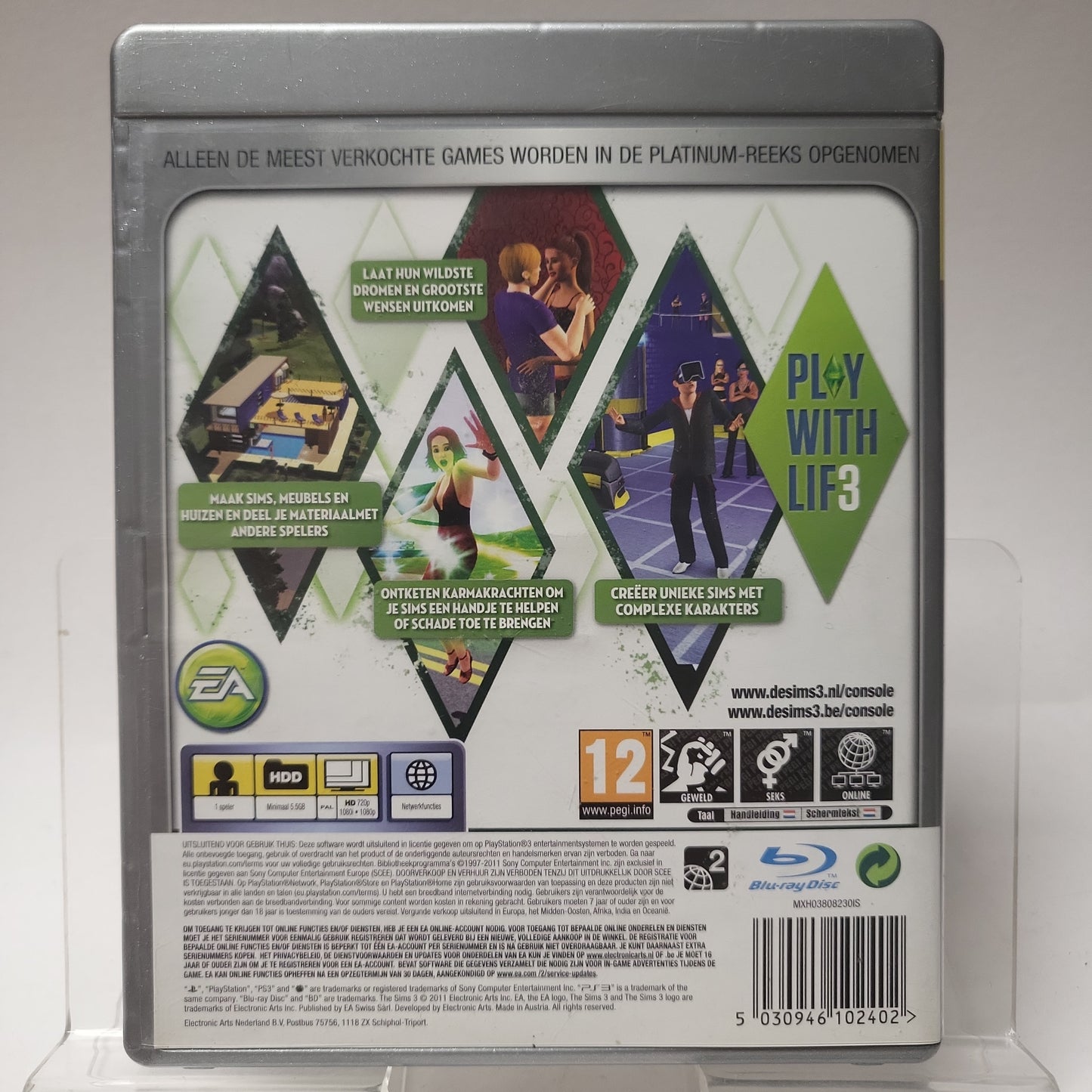 Sims 3 Platinum Playstation 3