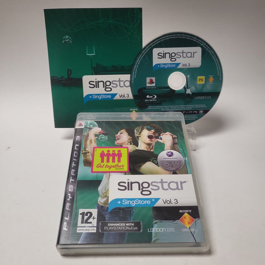 Singstar Volume 3 Playstation 3