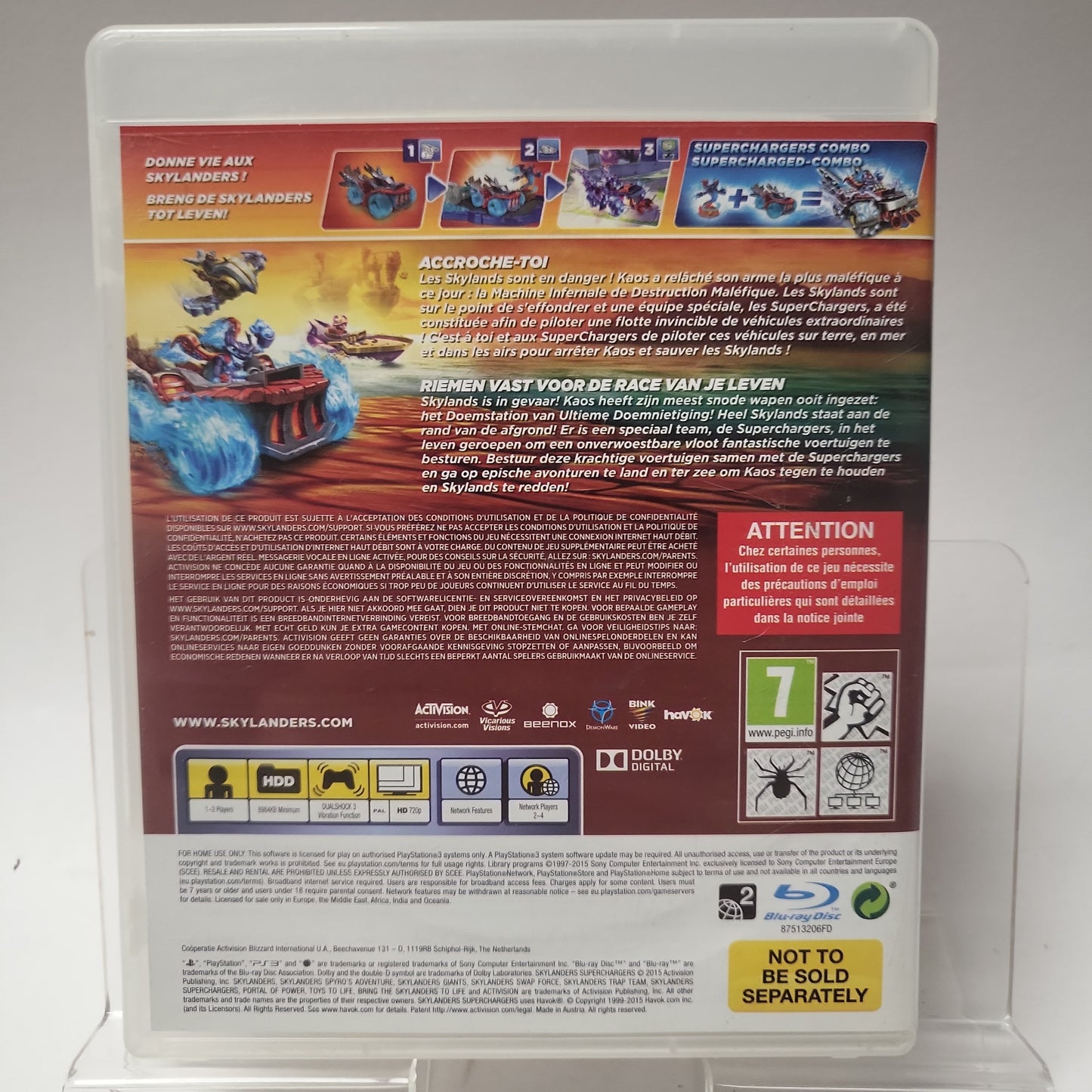 Skylanders Super Chargers Playstation 3