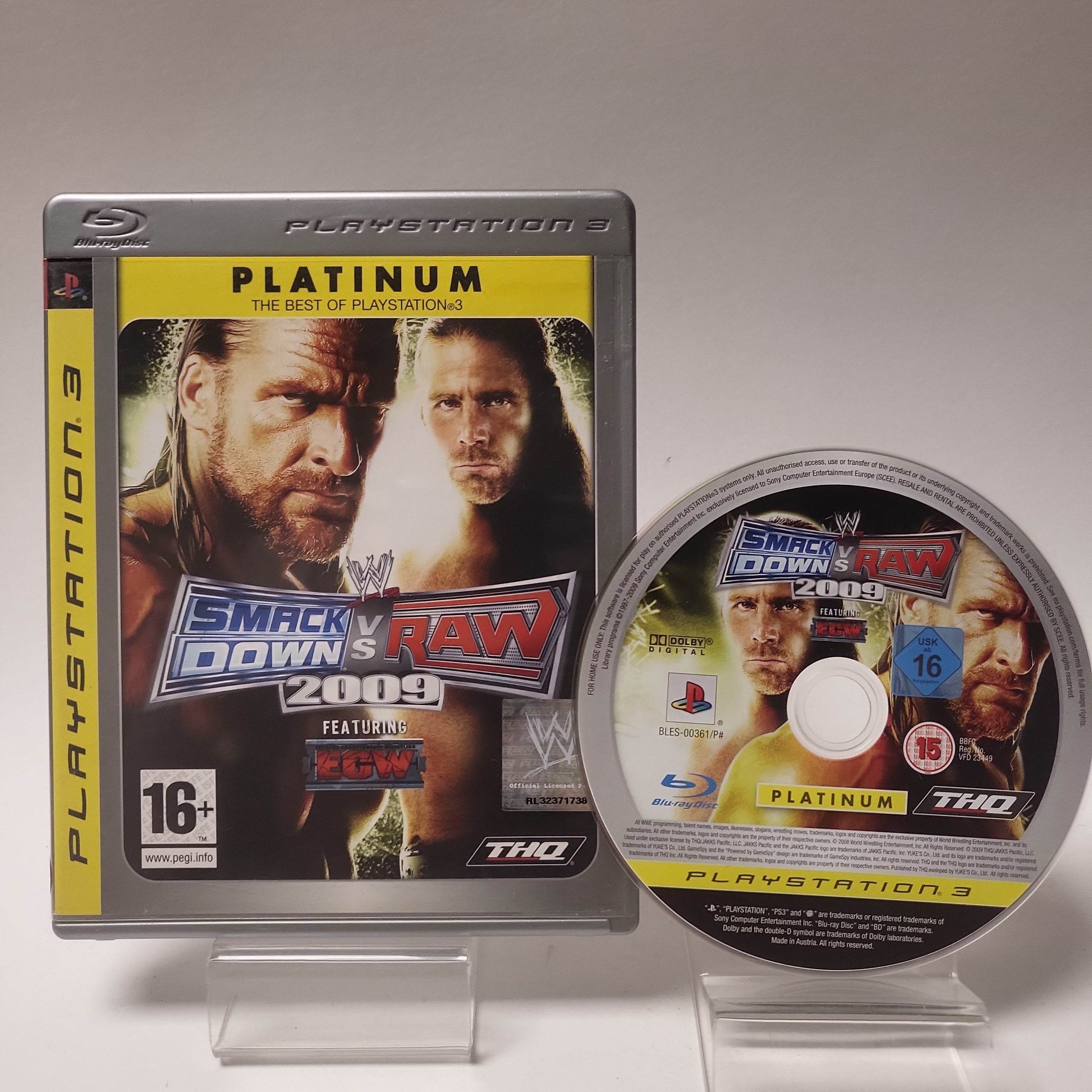 Smackdown vs Raw 2009 Platinum (No Book) PlayStation 3 - Feniks Gameshop