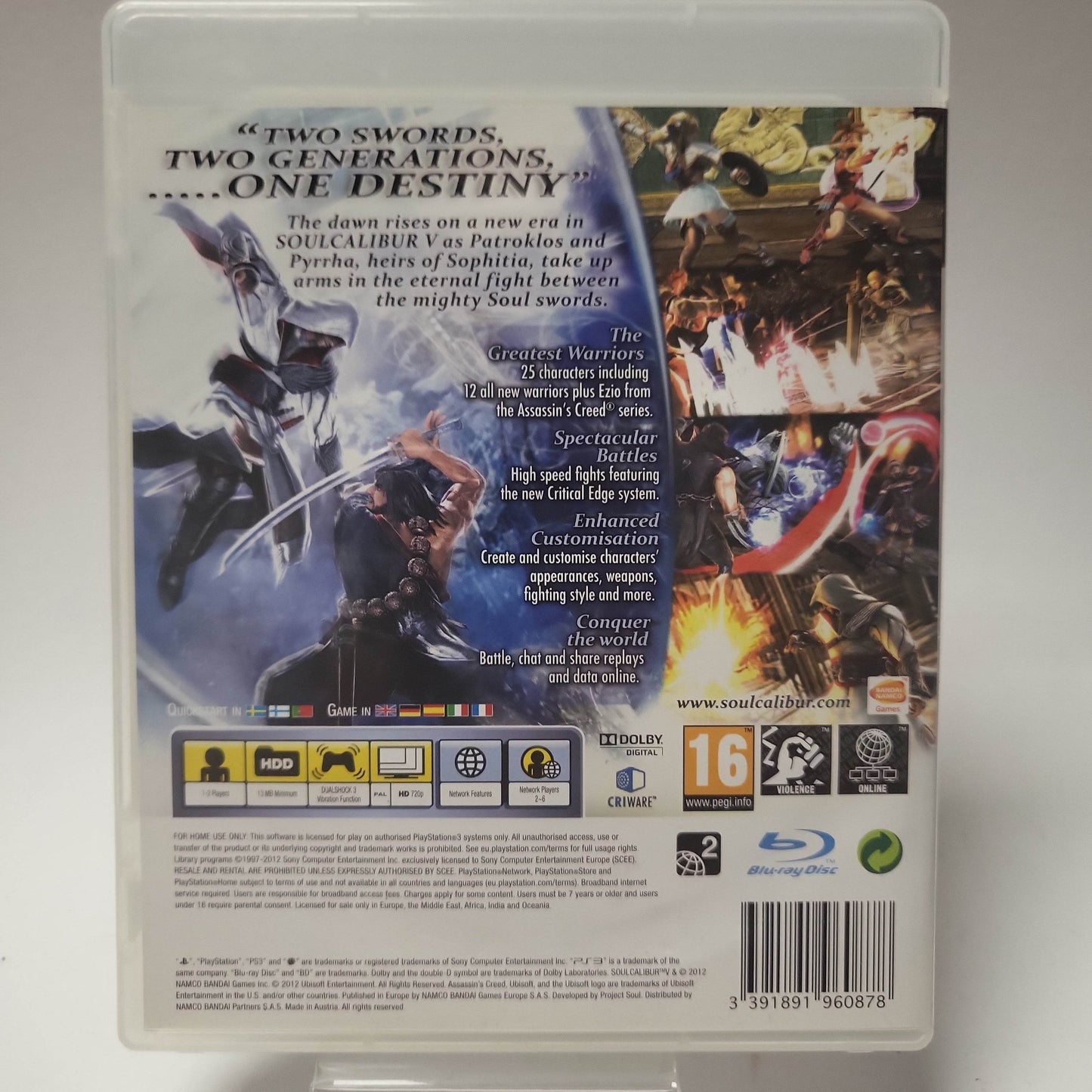 Soulcalibur V (No Book) PlayStation 3 - Feniks Gameshop