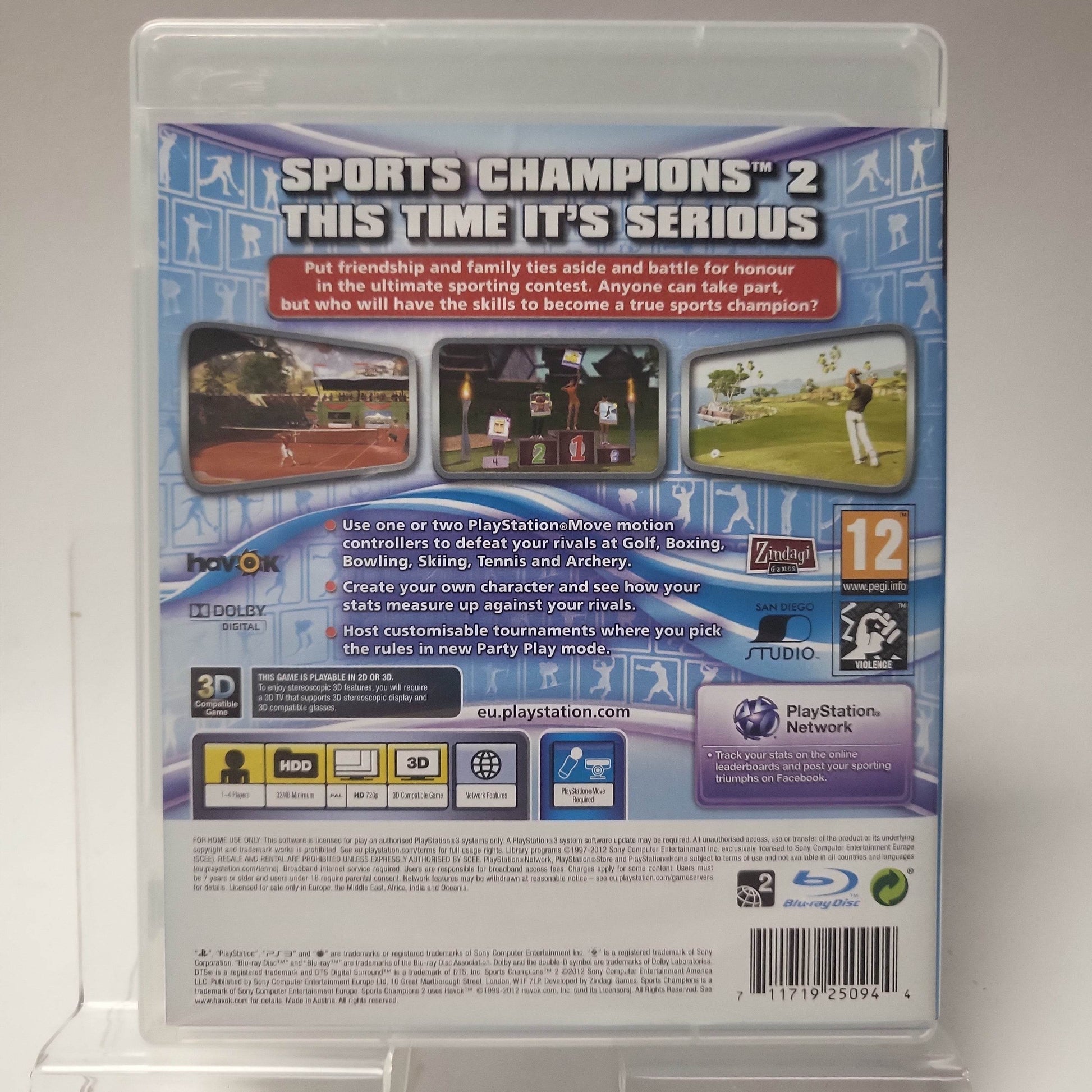 Sports Champions 2 Playstation 3 - Feniks Gameshop