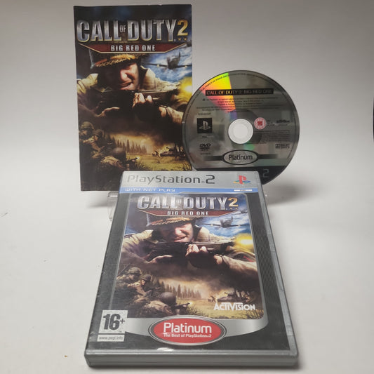 Call of Duty 2 Big Red One Platinum PS2