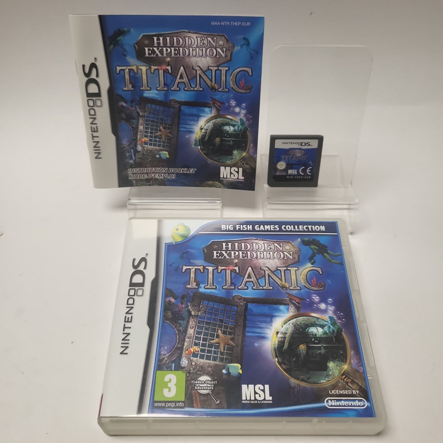 Hidden Expedition Titanic Nintendo DS