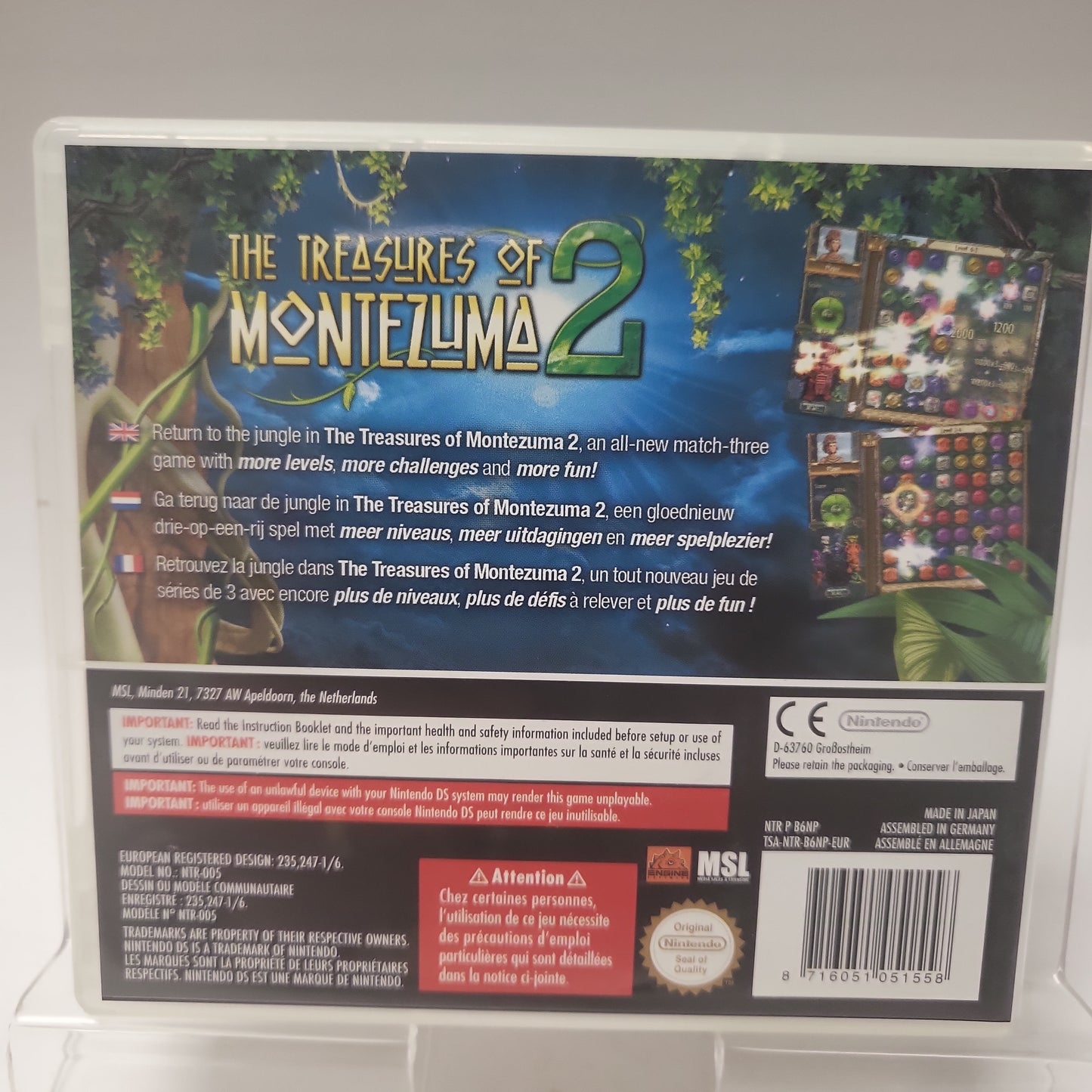 Treasures of Montezuma 2 Nintendo DS