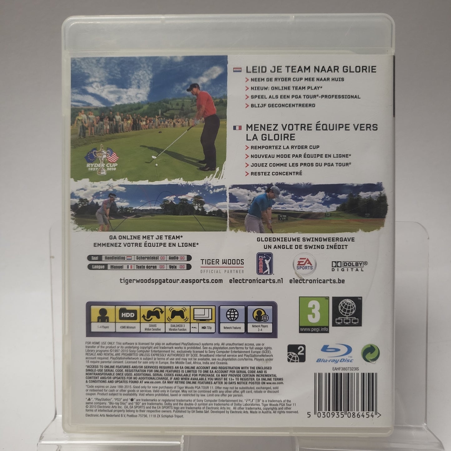 Tiger Woods PGA Tour 11 Playstation 3