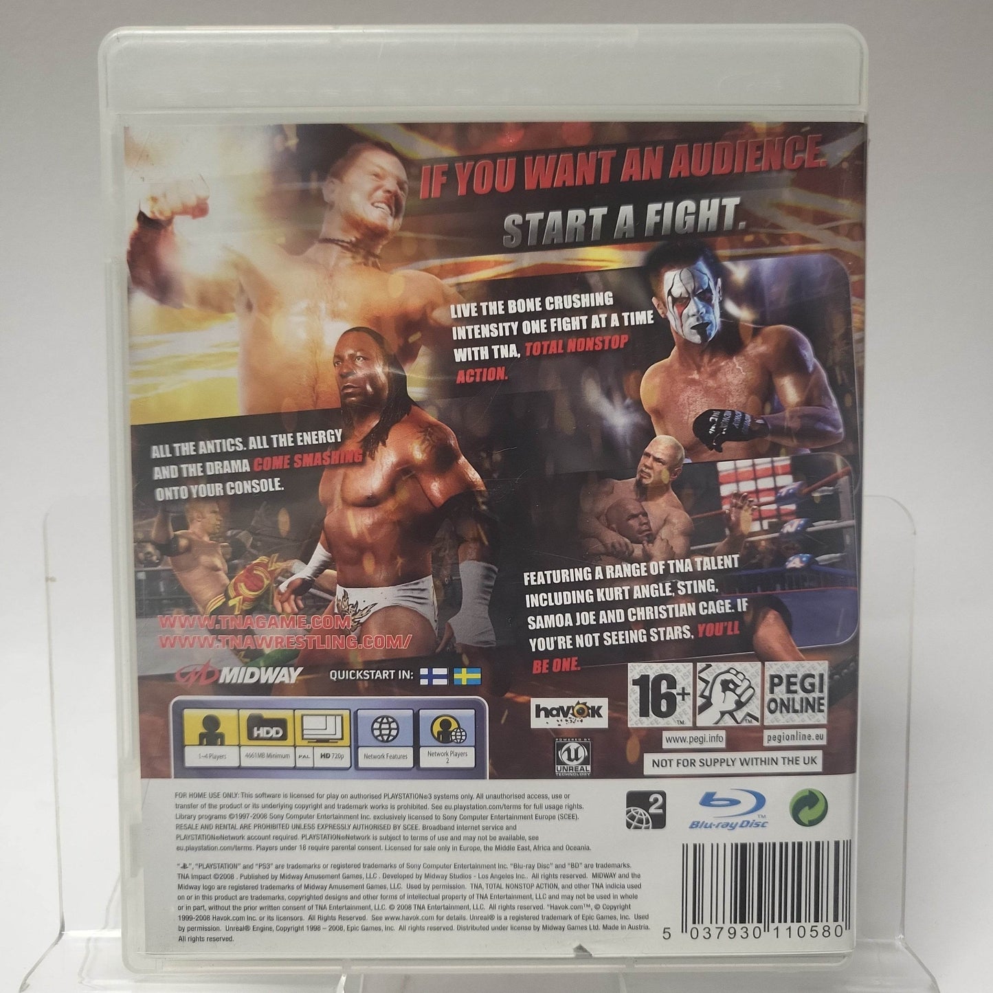 TNA Impact (Total Nonstop Action Wrestling) PS3 - Feniks Gameshop