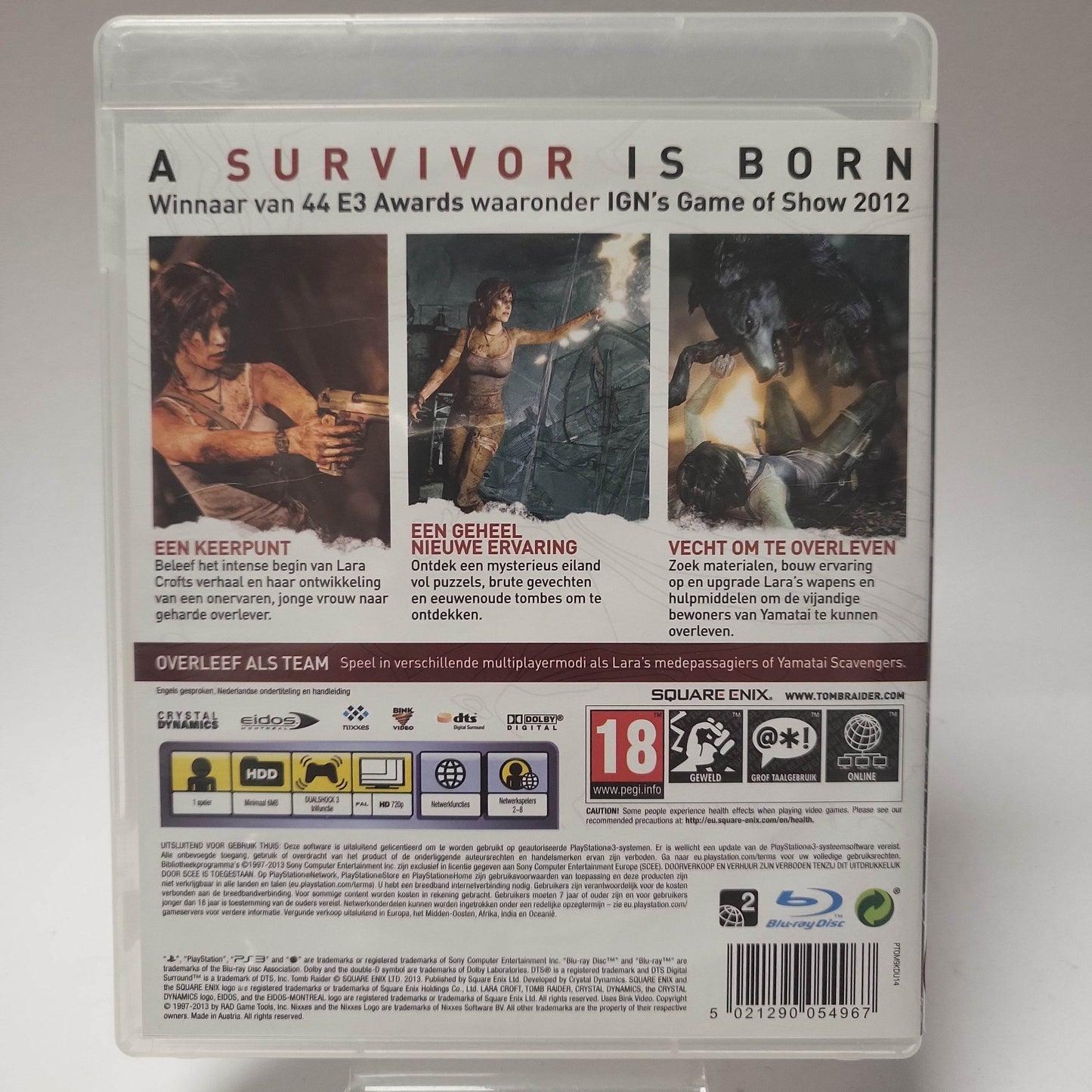 Tomb Raider Benelux Limited Edition (No Book) PlayStation 3 - Feniks Gameshop