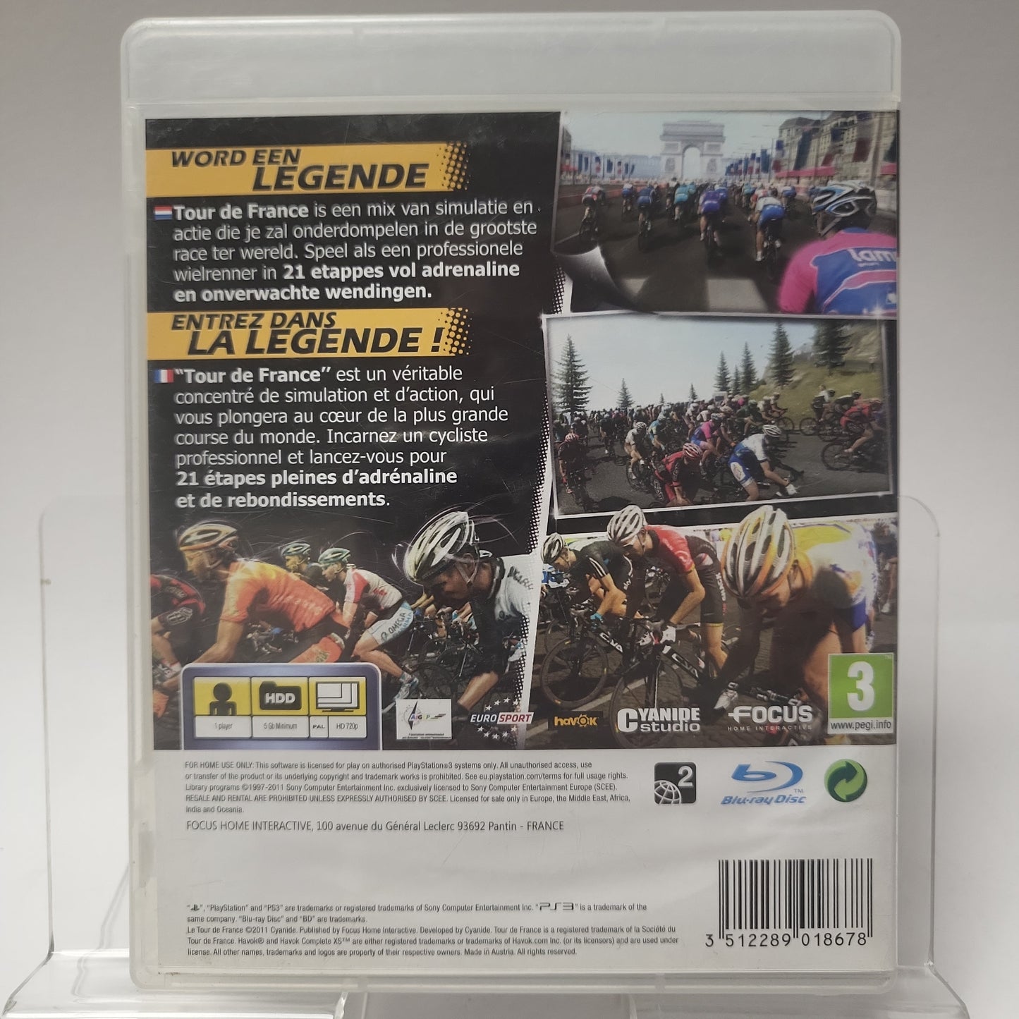 Tour de France 2011 Playstation 3