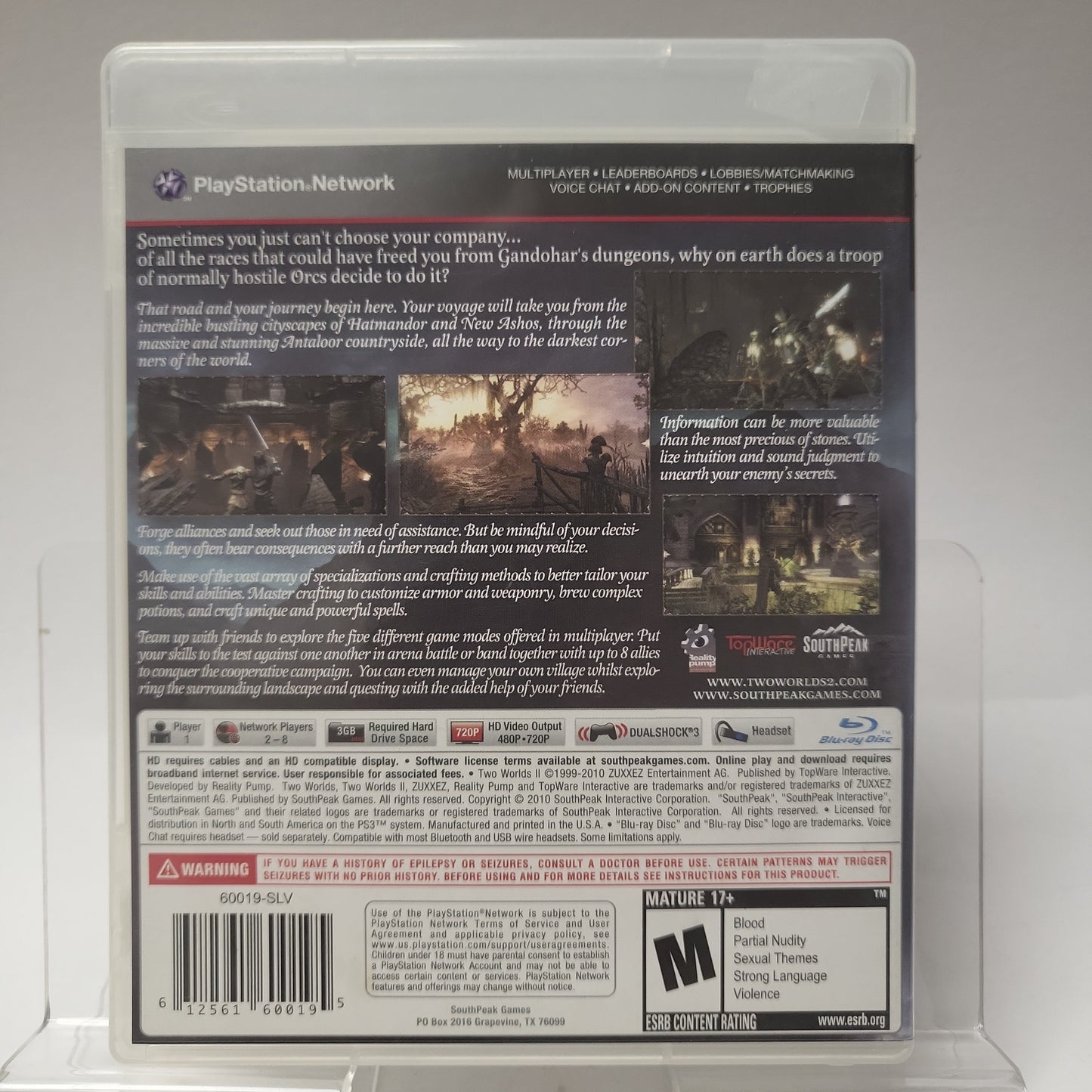 Two Worlds II American EditionPlaystation 3