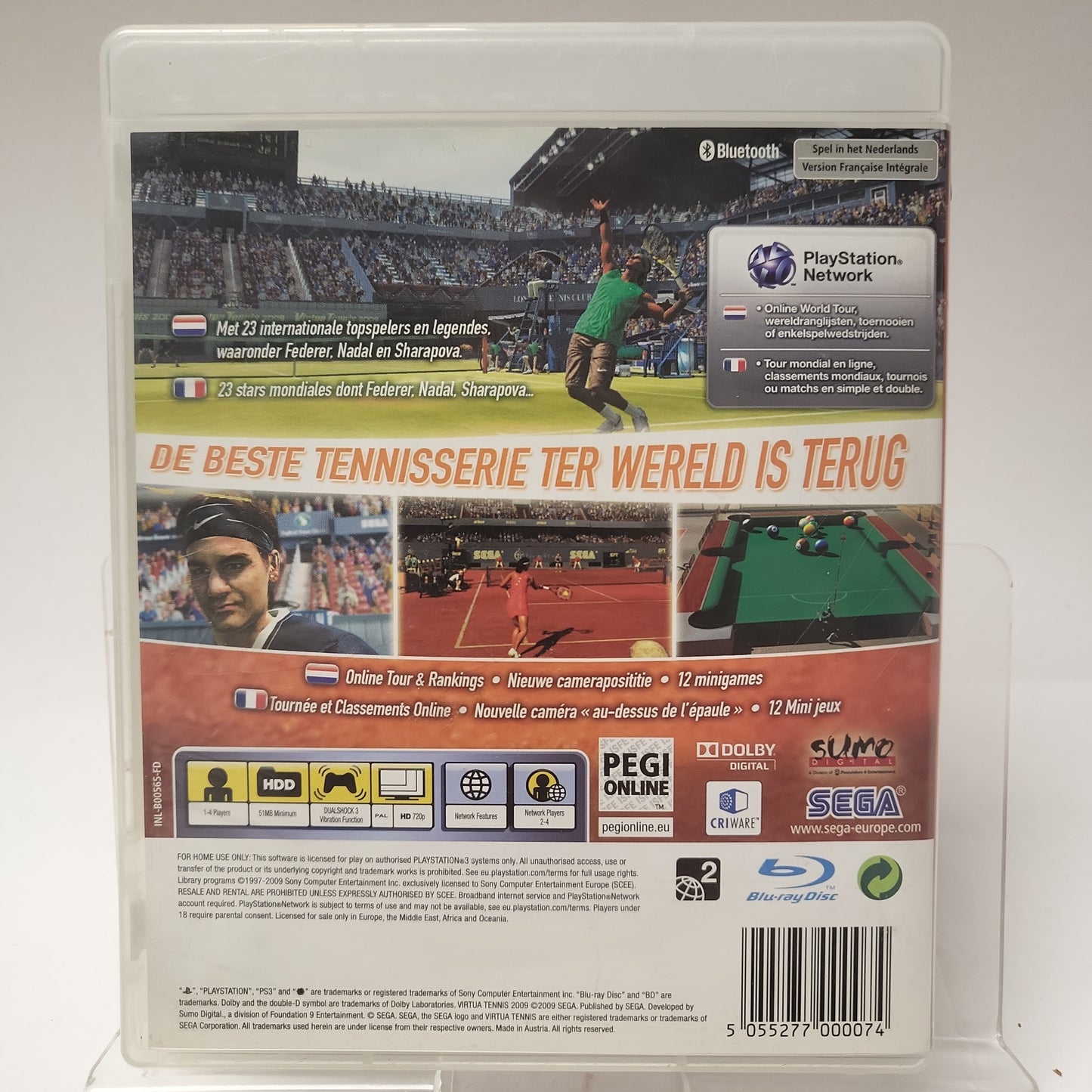 Virtua Tennis 2009 Playstation 3