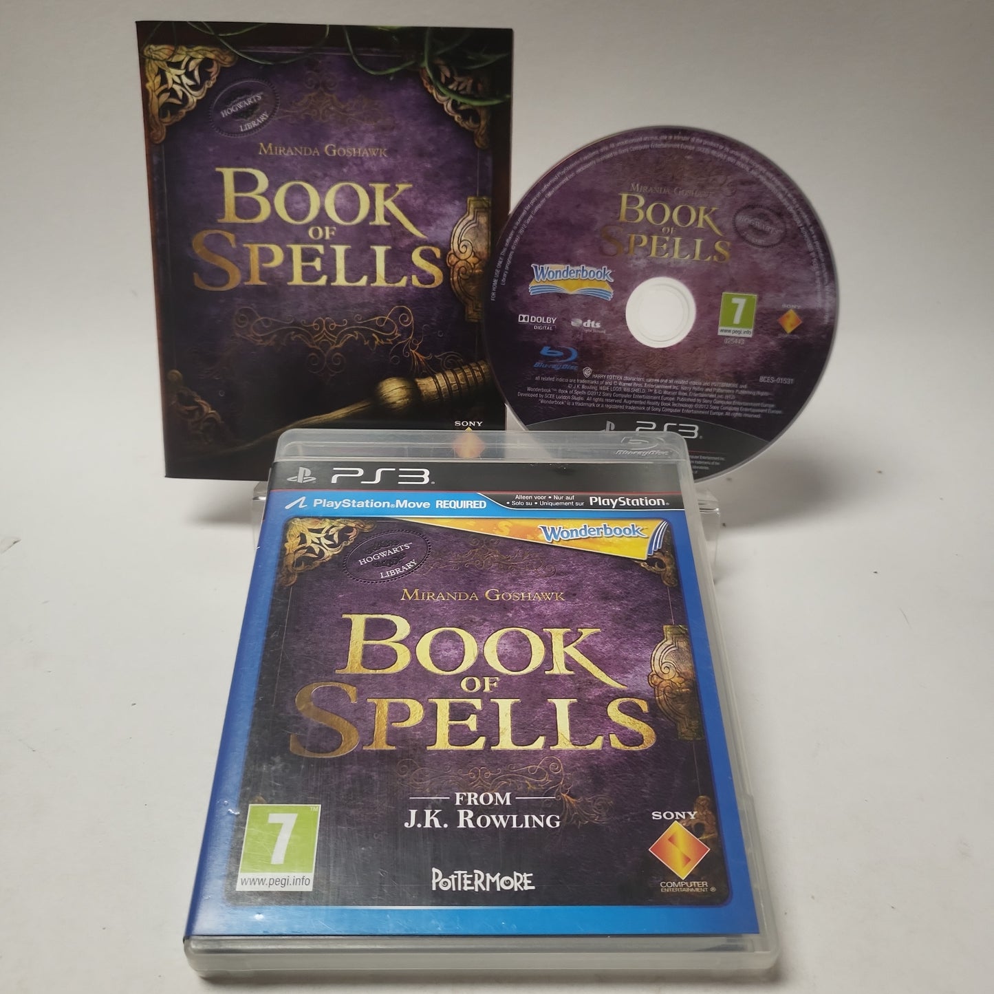 Wonderbook Book of Spells Playstation 3