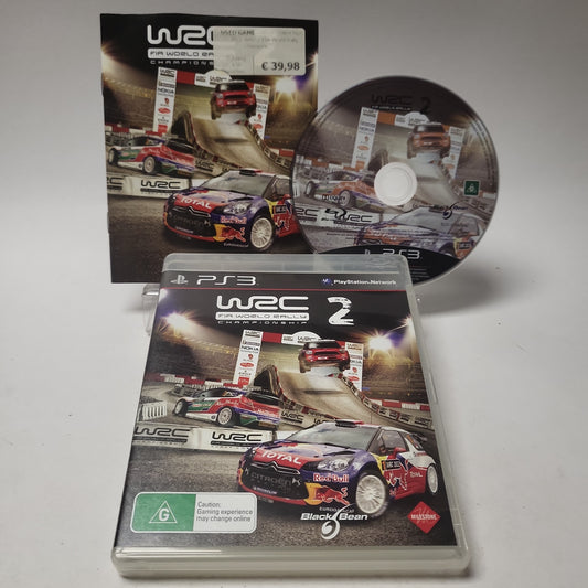 WRC 2 Fia World Rally Championship Australian Cover PS3