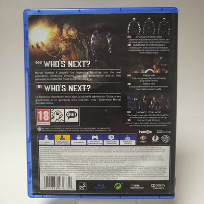 Mortal Kombat X (No Book) PlayStation 4 - Feniks Gameshop