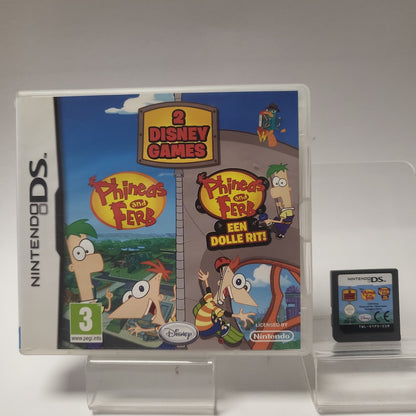 2 in 1 Disney Games Phineas & Ferb (No Book) Nintendo DS