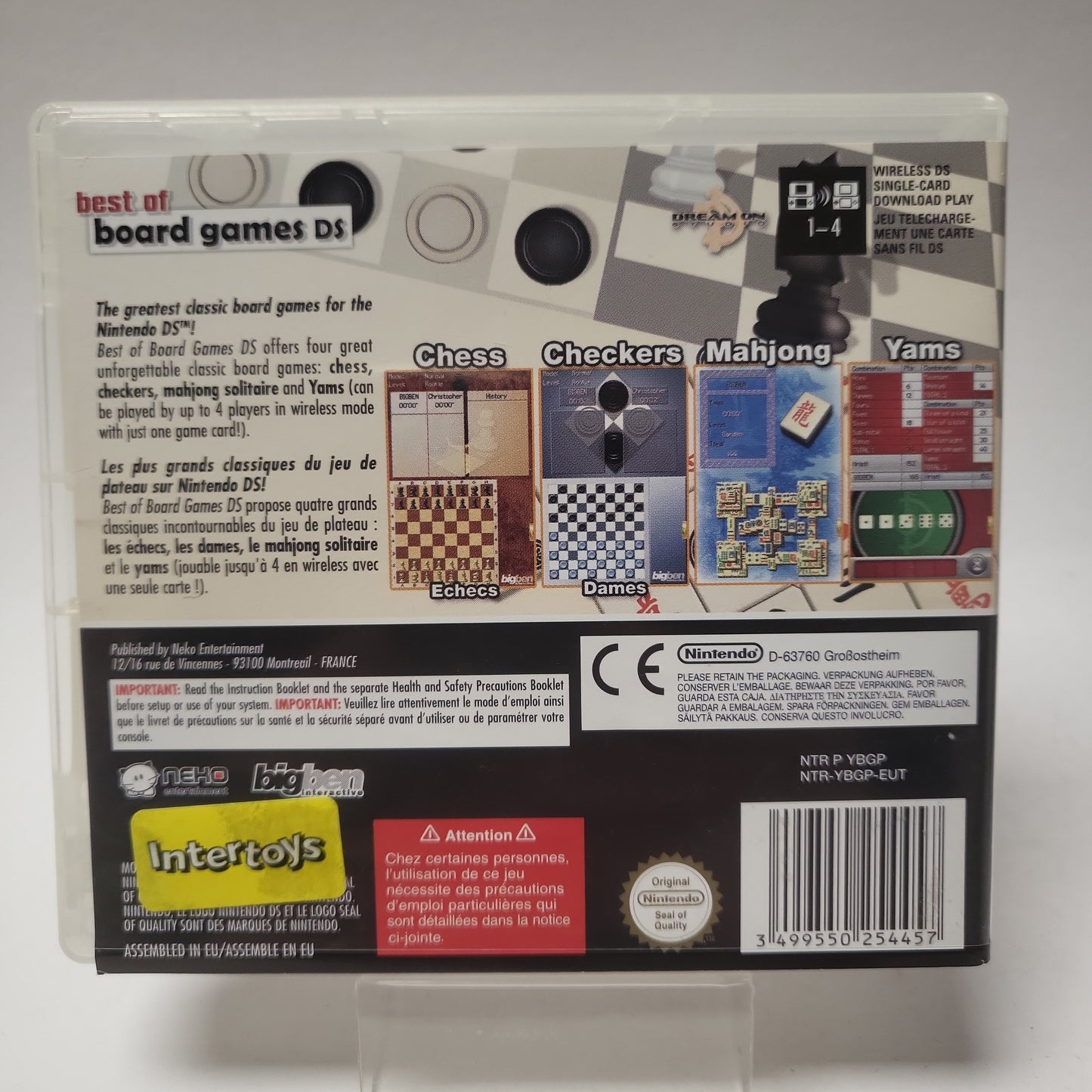 Best of Board Games (No Book) Nintendo DS