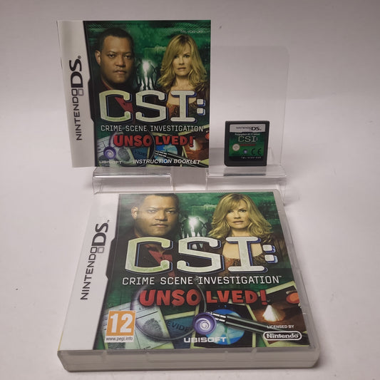 CSI: Crime Scene Investigation Unsolved Nintendo DS