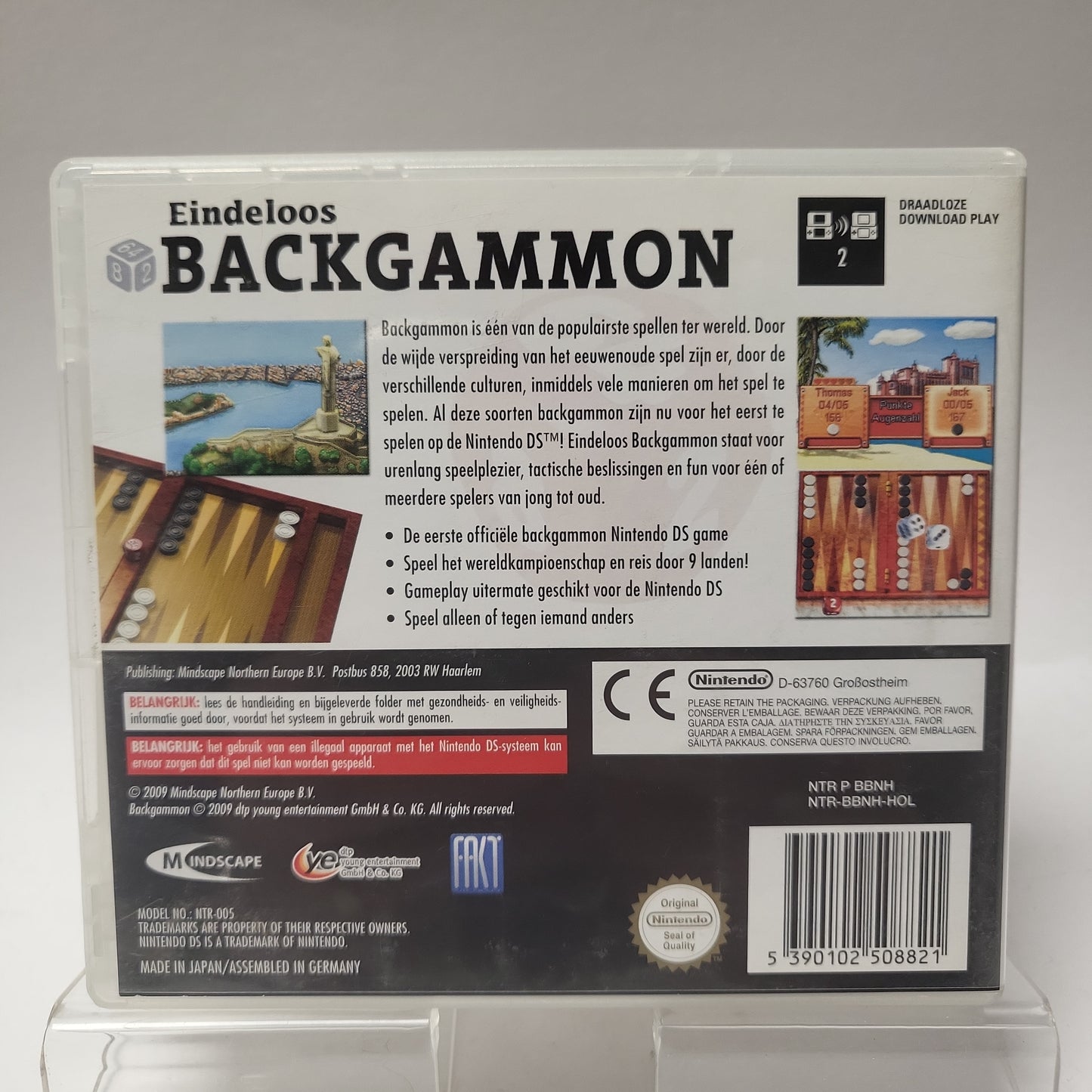 Endloses Backgammon Nintendo DS