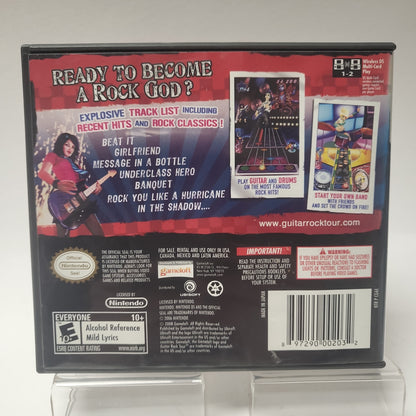 Guitar Rock Tour American Edition Nintendo DS