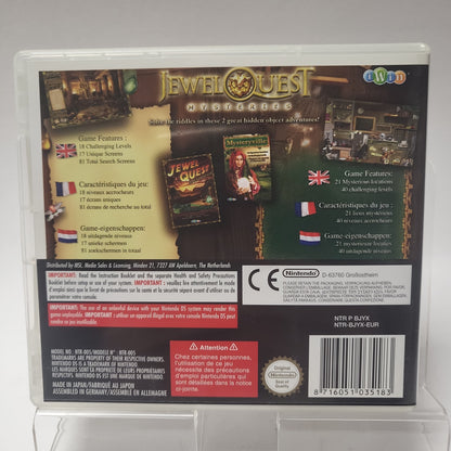 Jewel Quest Mysteries Nintendo DS