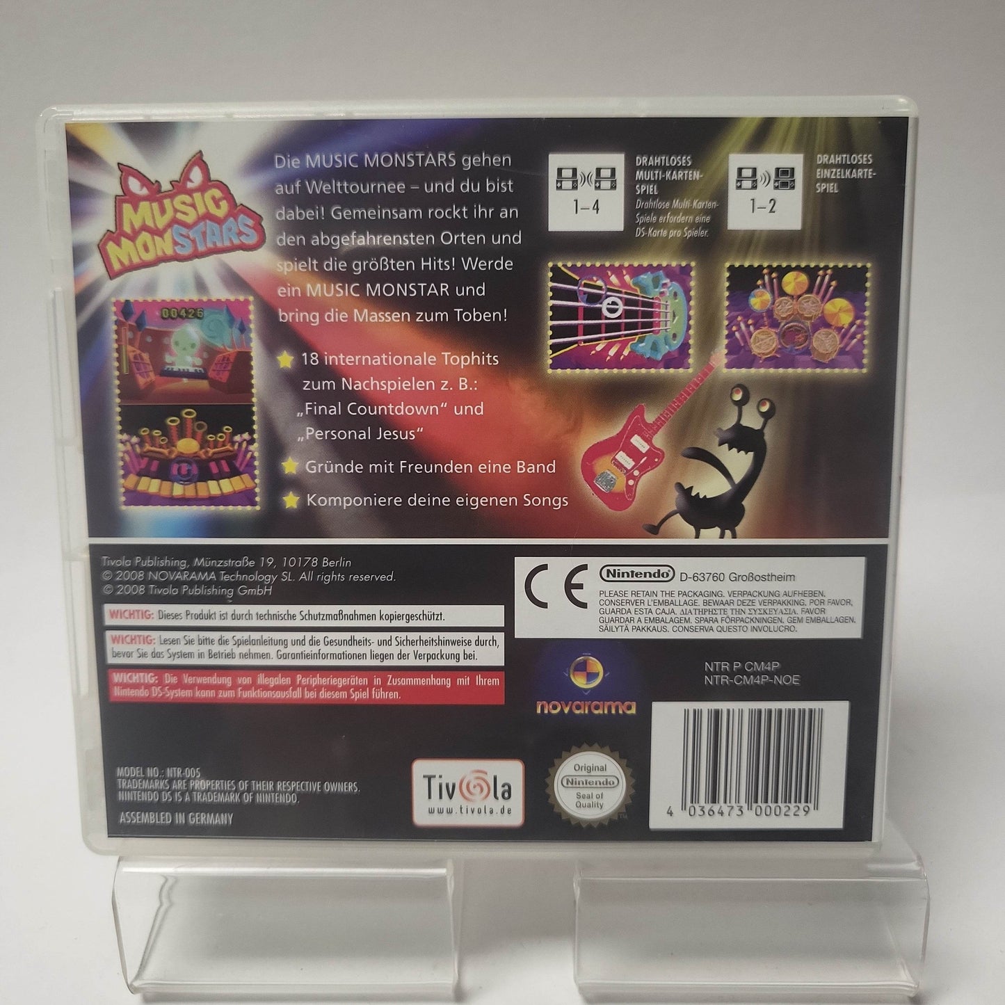 Music Mon Stars the Ultimate Music Machine Nintendo DS - Feniks Gameshop