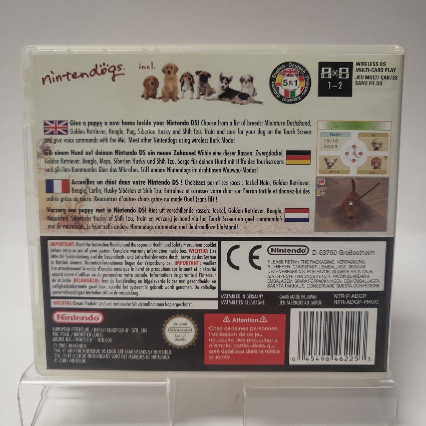 Nintendogs Dachshund & Friends (No Book) Nintendo DS