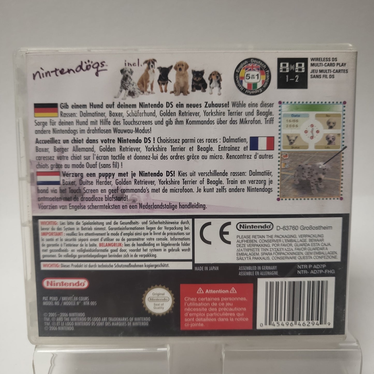 Nintendogs Dalmatian & Friends Nintendo DS