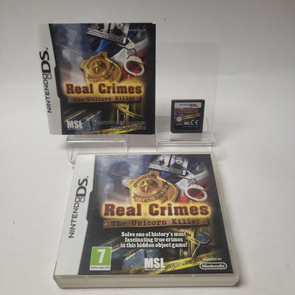 Real Crimes the Unicorn Killer Nintendo DS