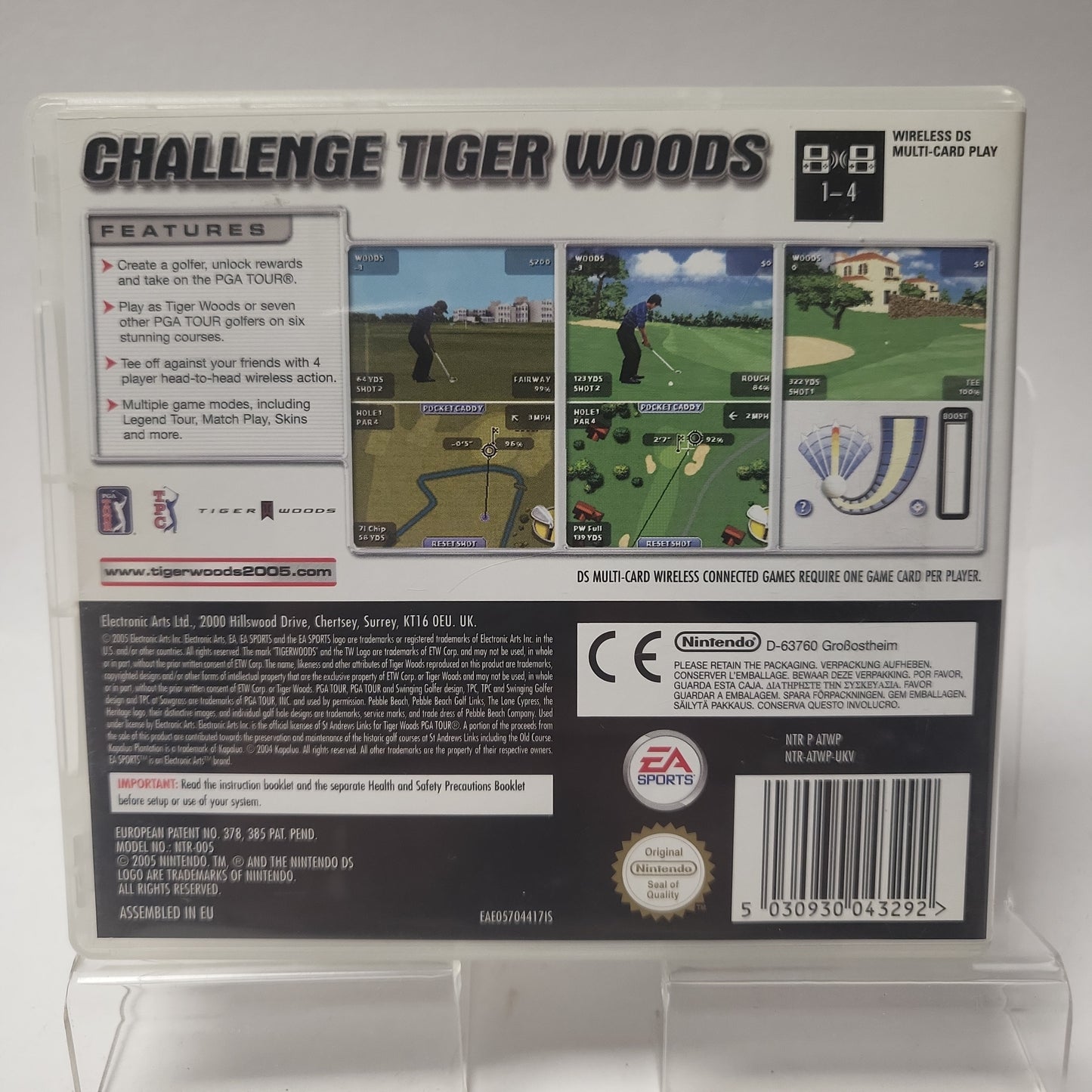 Tiger Woods PGA Tour Nintendo DS