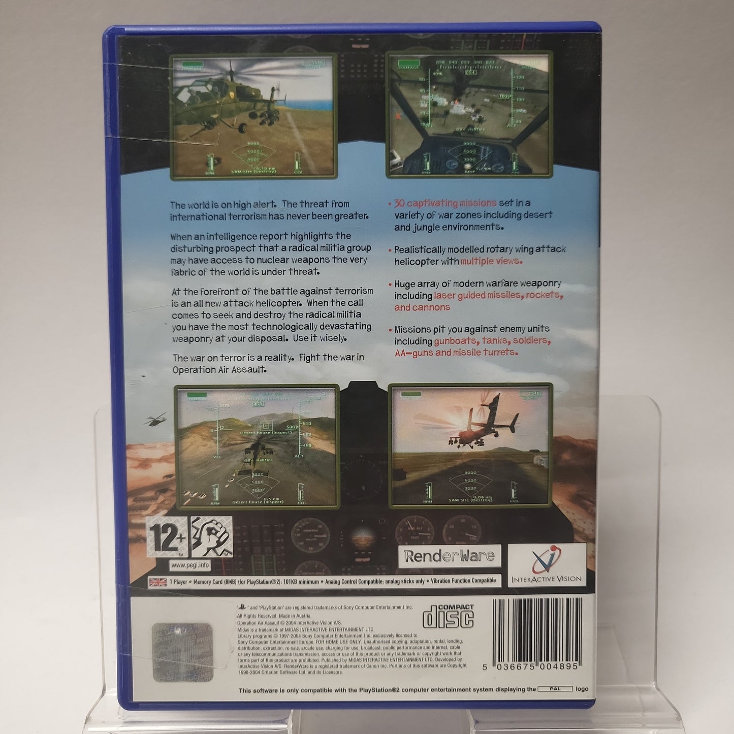 Operation Air Assault Playstation 2