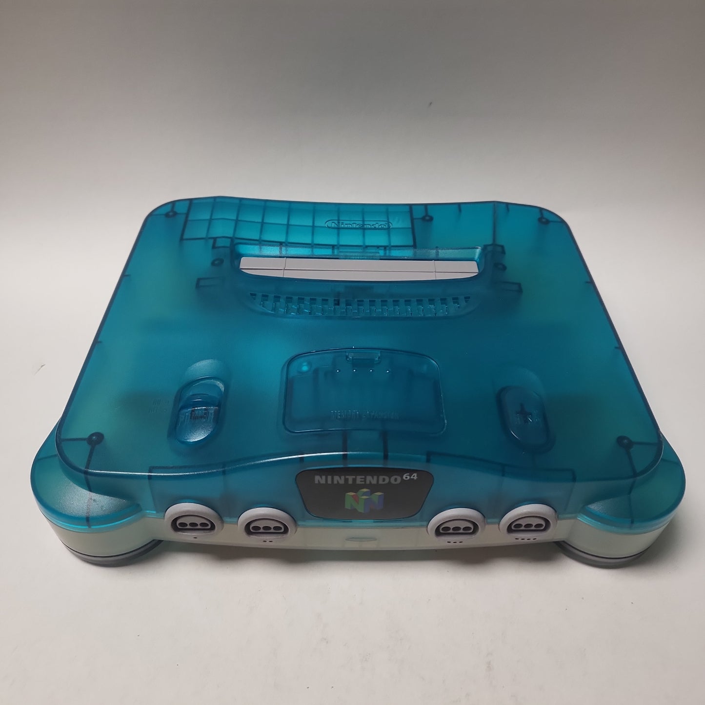 Clear Blue + Controller Nintendo 64