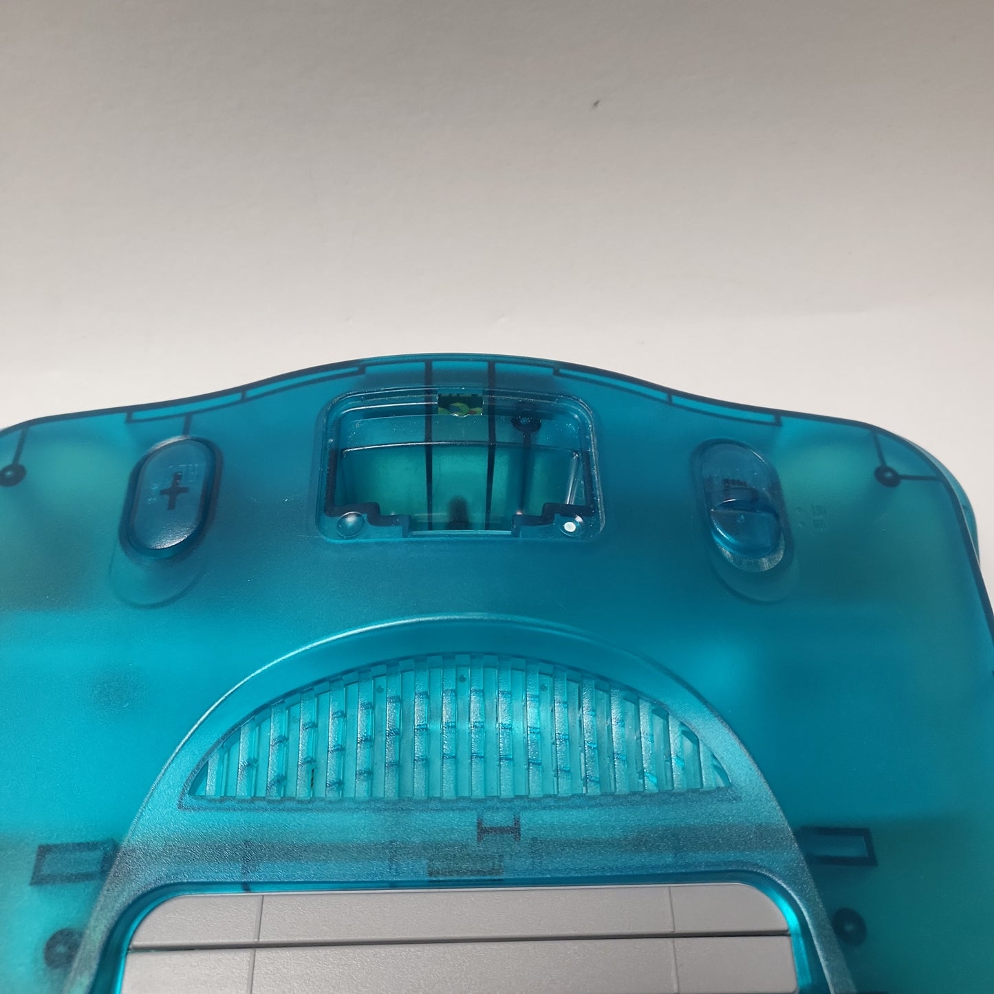 Clear Blue + Controller Nintendo 64