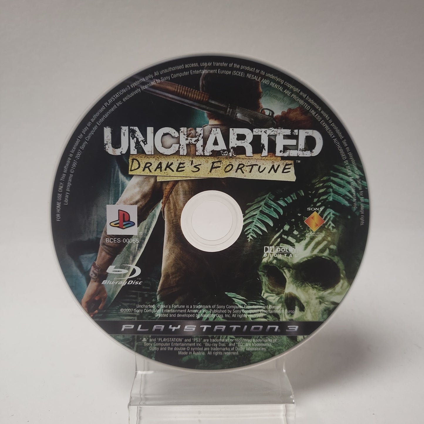 Uncharted Drake's Fortune (Disc Only) PlayStation 3