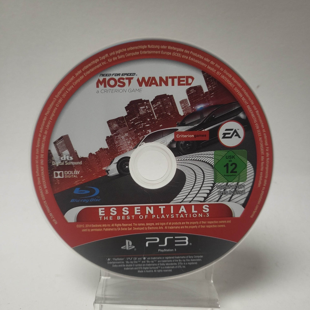 Need for Speed Most Wanted Essentials (Disc Only) PlayStation 3 - Feniks Gameshop