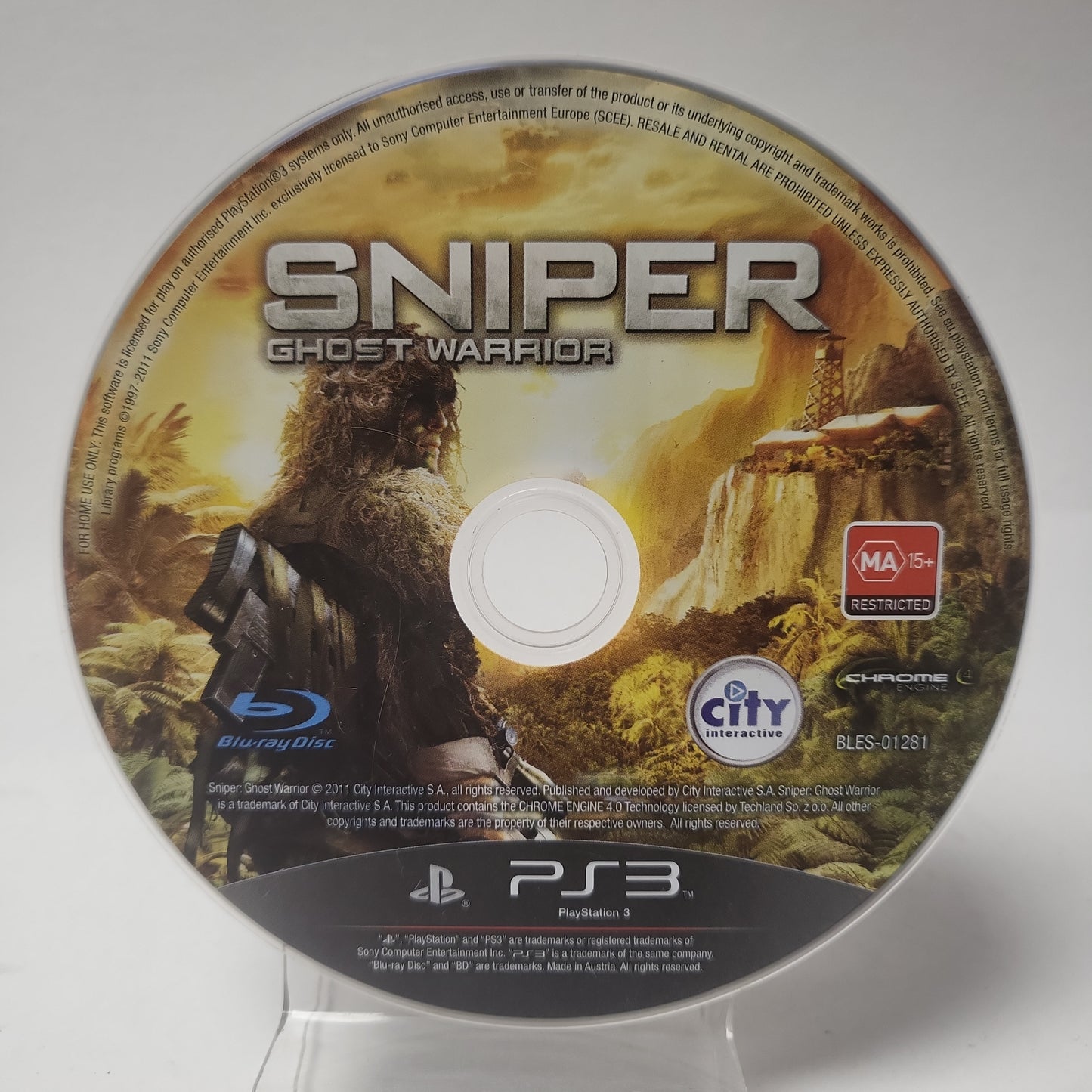 Sniper Ghost Warrior (Disc Only) PlayStation 3