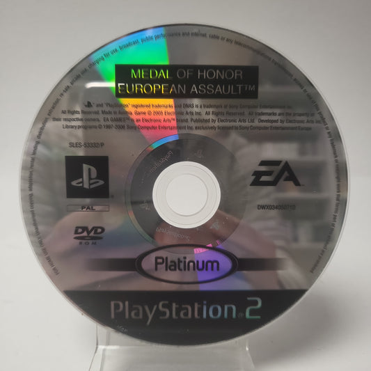 Medal of Honor European Assault Platinum (Disc Only) PlayStation 2