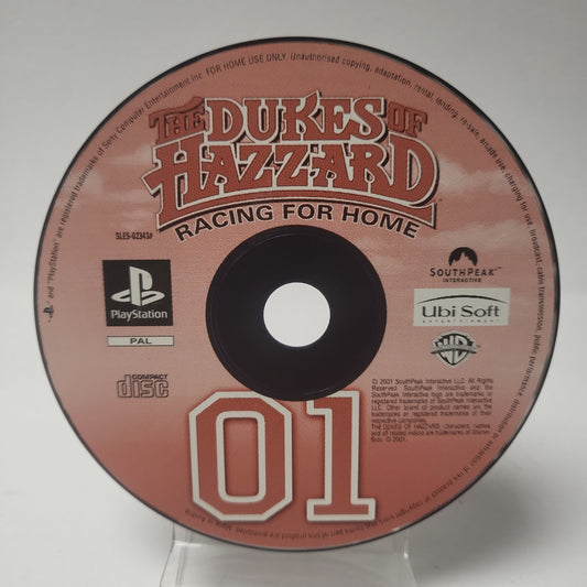 Dukes of Hazzard Racing for Home (Disc Only) PlayStation 1