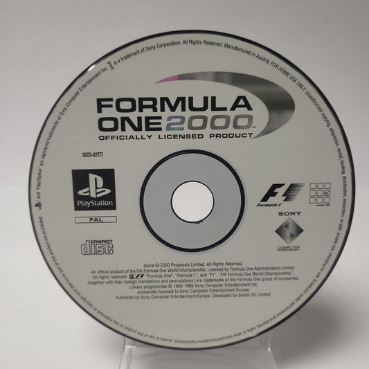 Formula One 2000 (disc only) PlayStation 1