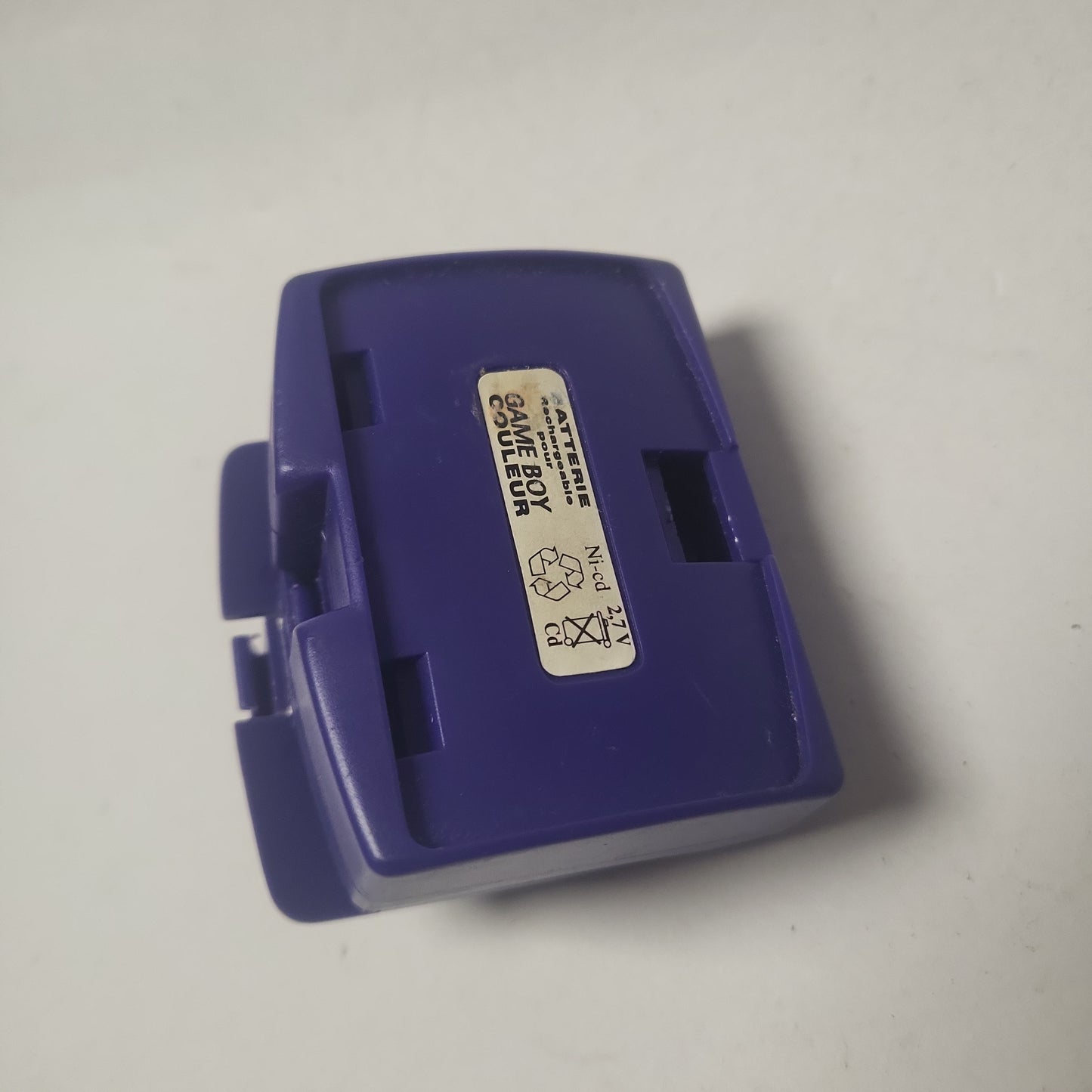 Battery Pack Paars Game Boy Color