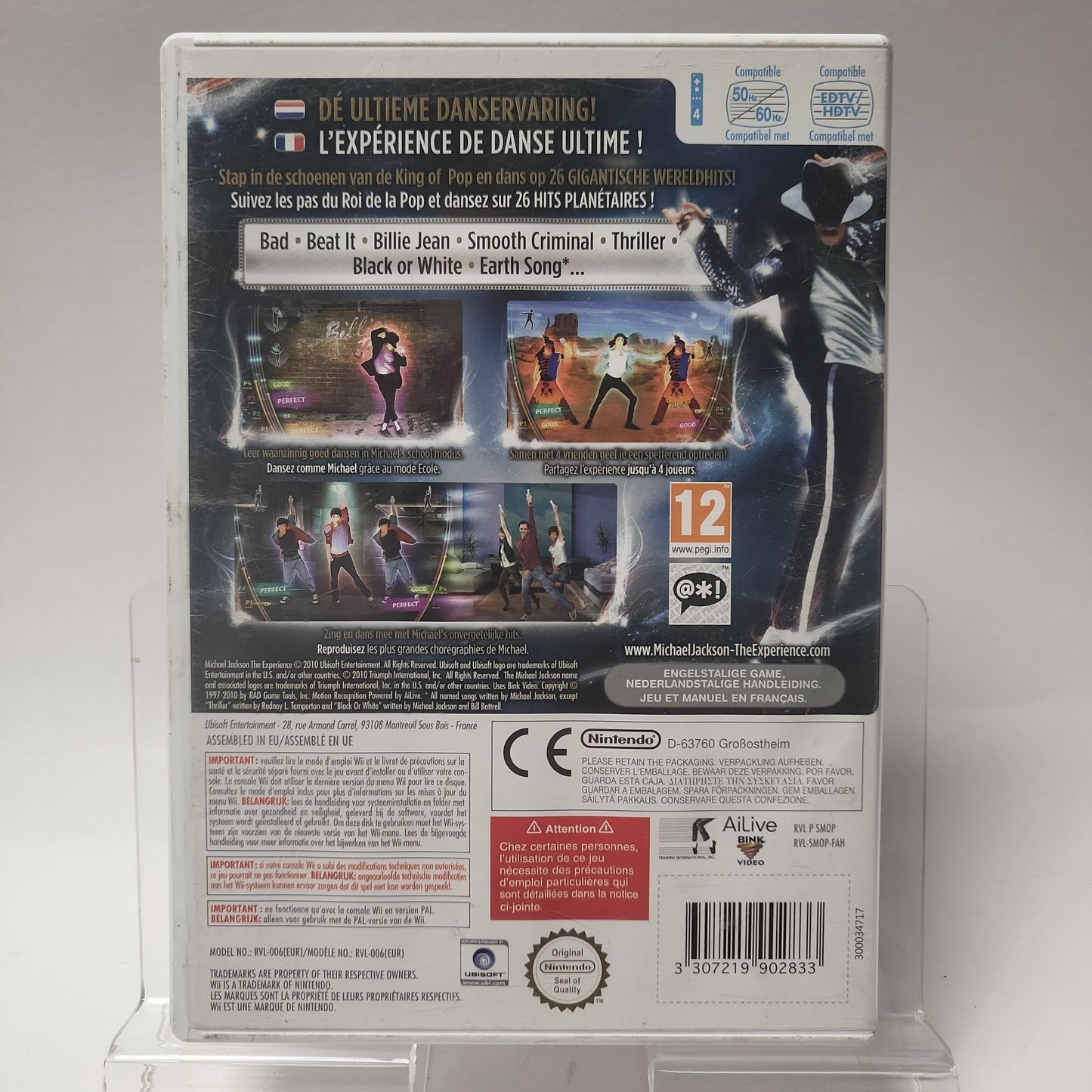 Michael Jackson: The Experience Nintendo Wii