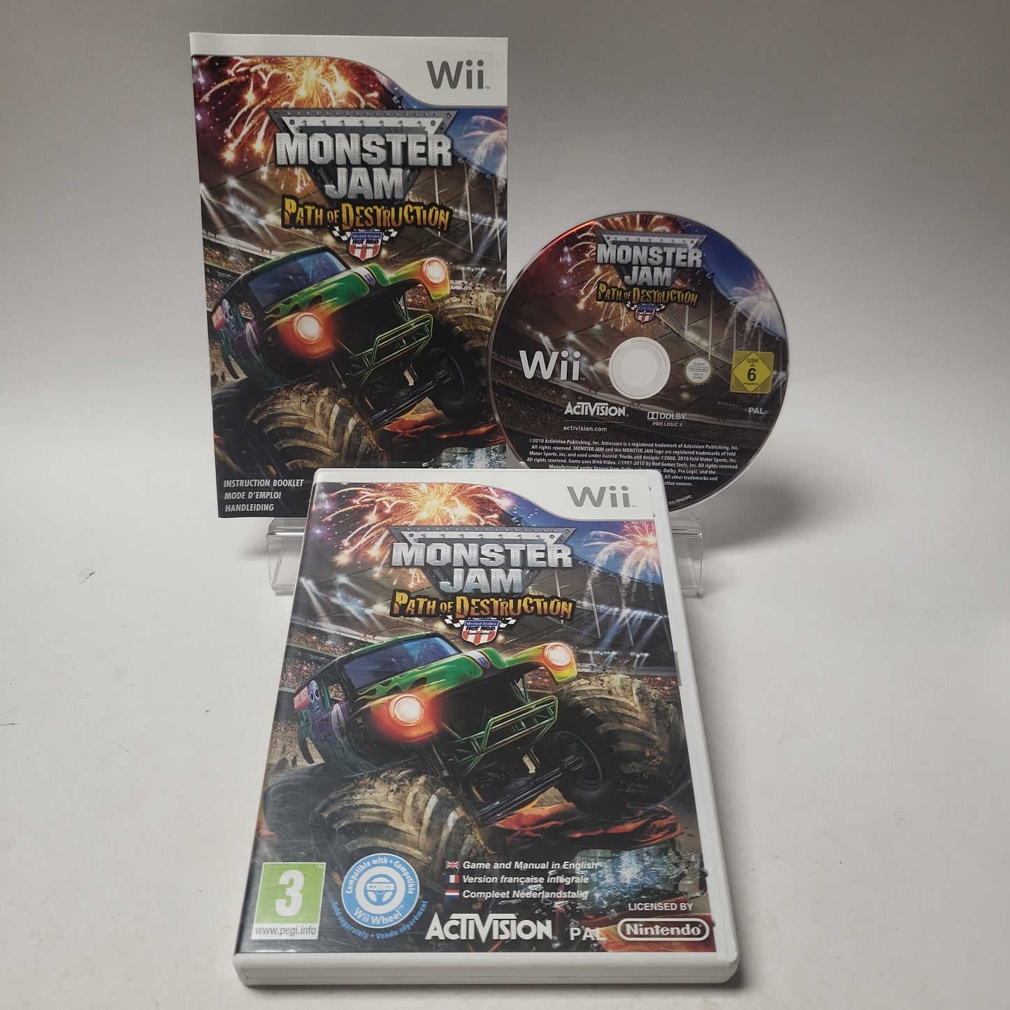 Monster Jam Path of Destruction Nintendo Wii