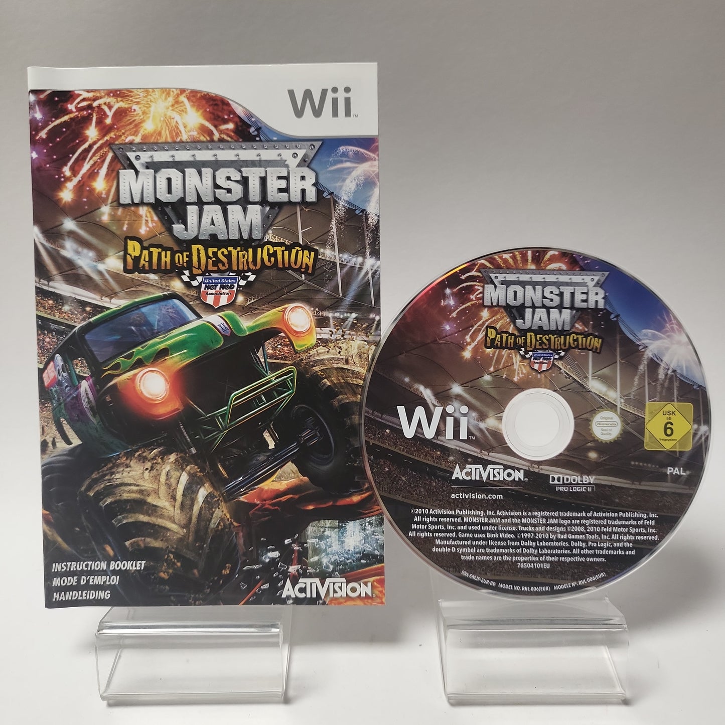 Monster Jam Path of Destruction Nintendo Wii