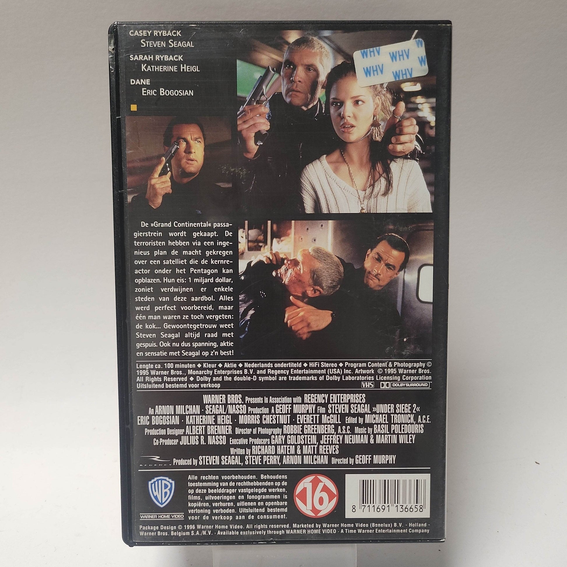 Under Siege 2 Dark Territory VHS - Feniks Gameshop
