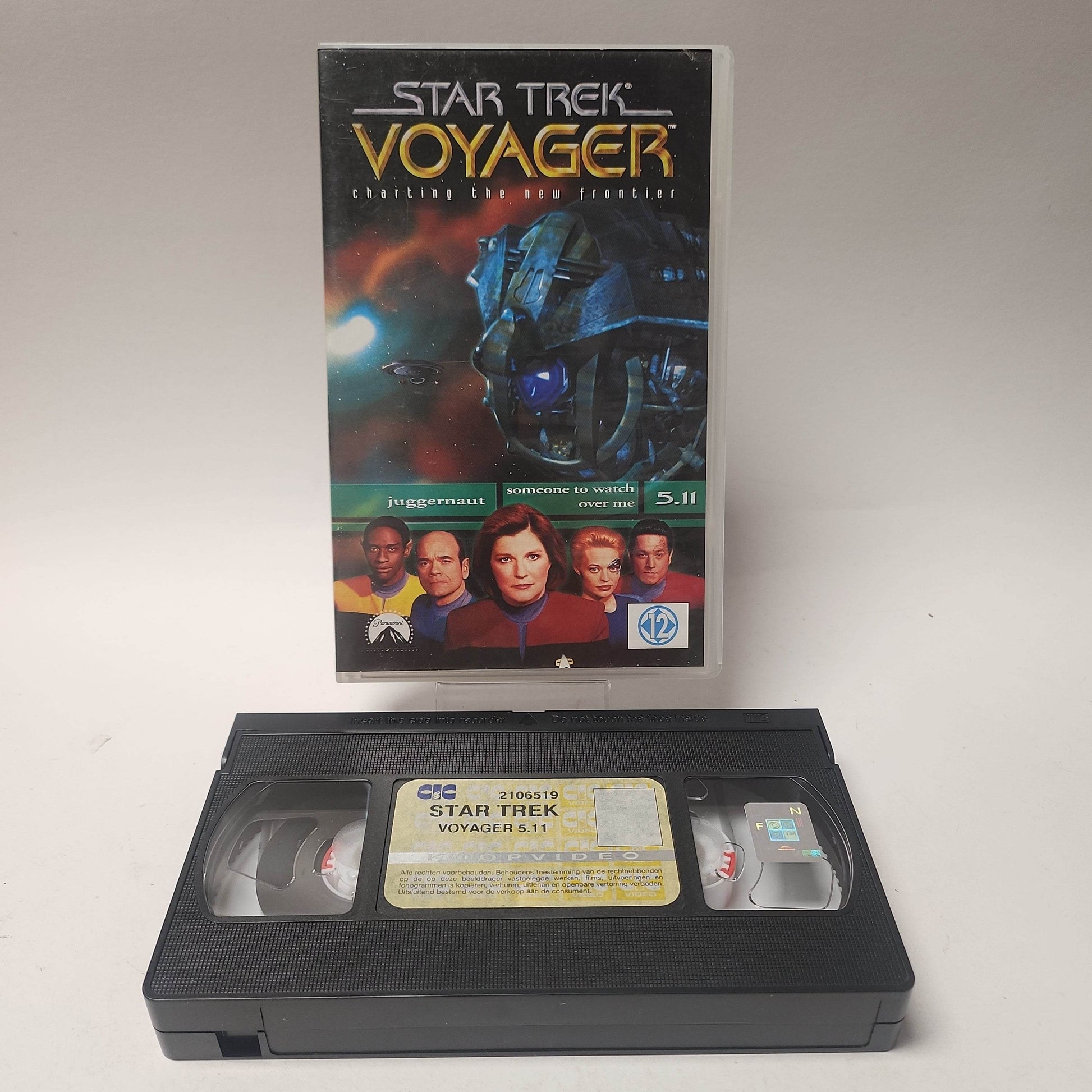 Star Trek Voyager 7.01 Charting the New Frontier VHS - Feniks Gameshop