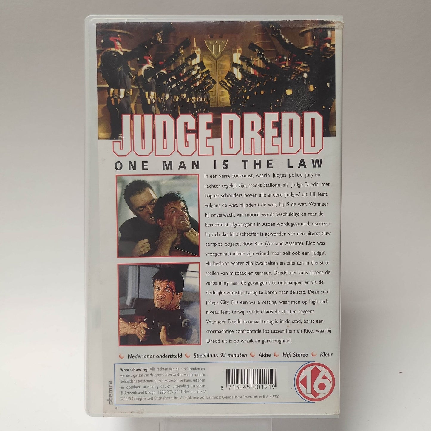 Judge Dredd VHS - Feniks Gameshop